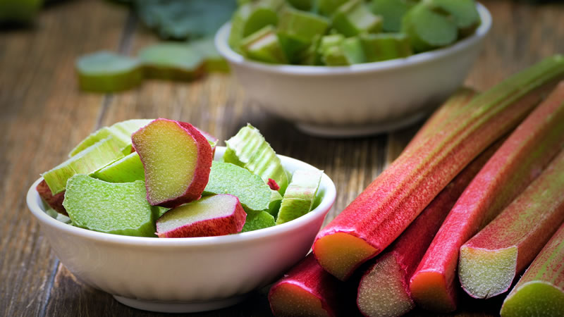 Roasted Rhubarb with Ginger