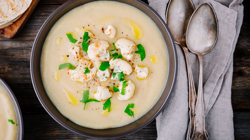 Cauliflower Cheese Soup