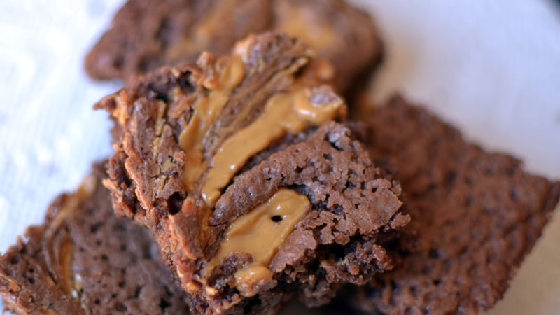 Peanut Butter Brownies